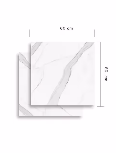 Statuario Blanco 60x60 - Vista 2
