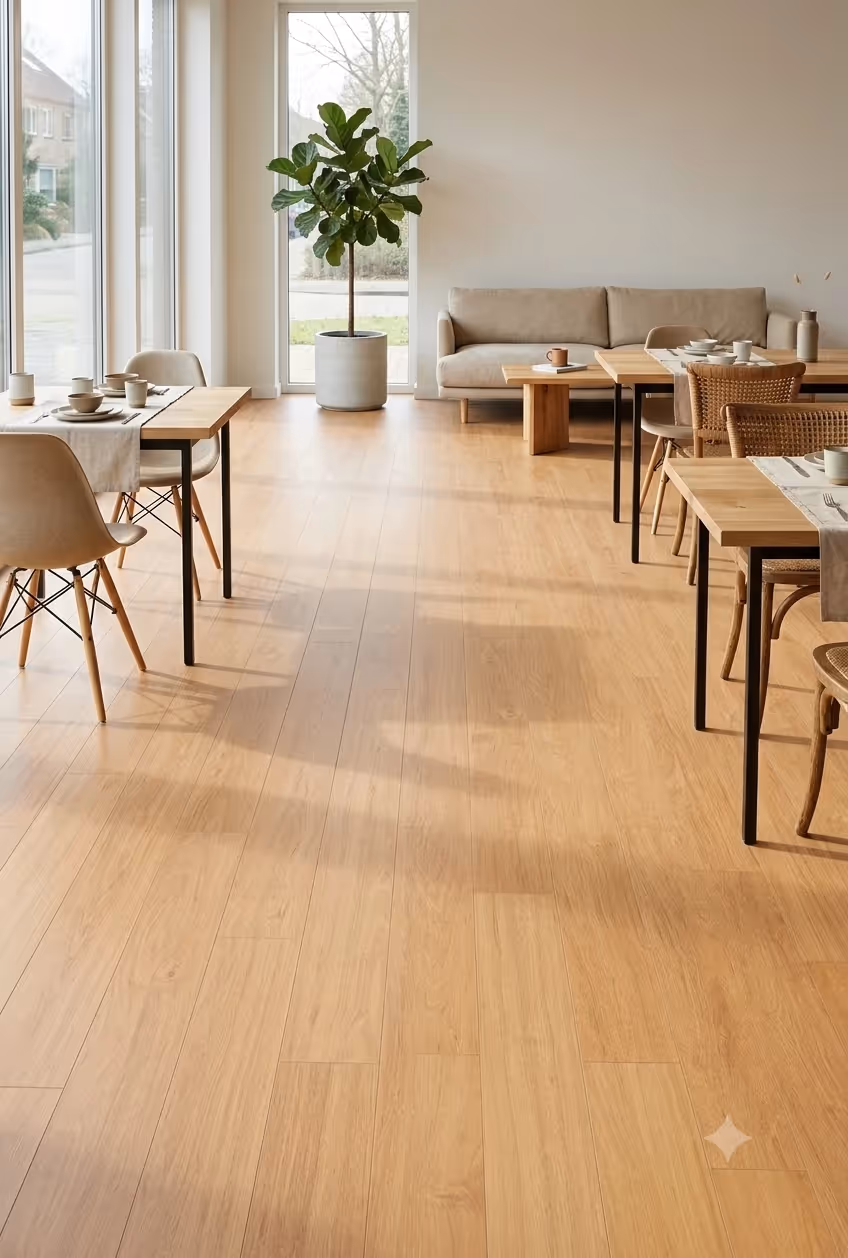 Piso flotante laminado 12mm